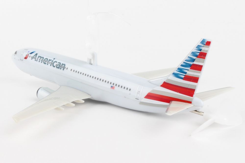 AMERICAN AIRLINES FLYING PLANE ON A STRING