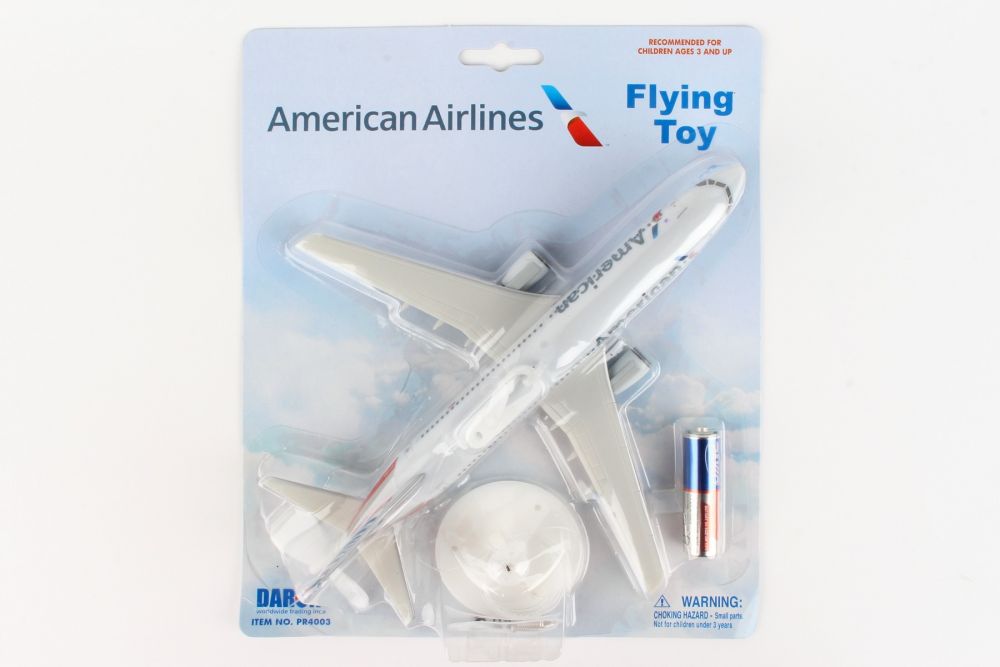 AMERICAN AIRLINES FLYING PLANE ON A STRING