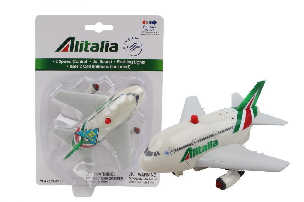 ALITALIA PULLBACK WITH LIGHT & SOUND