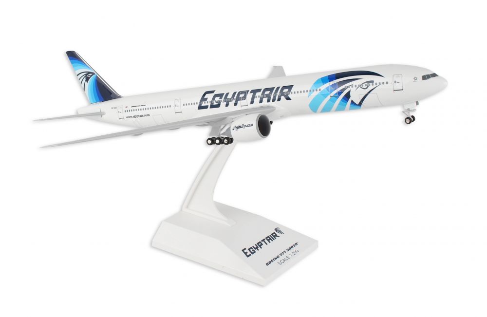 SKYMARKS EGYPT AIR 777-300 1/200 WITH GEAR